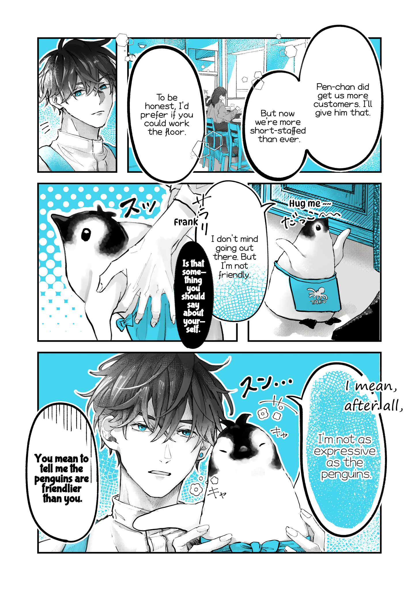 Penguin Kissa wa Kyo mo Seiten The Part-Timer Works the Floor Just for One Day 第3页