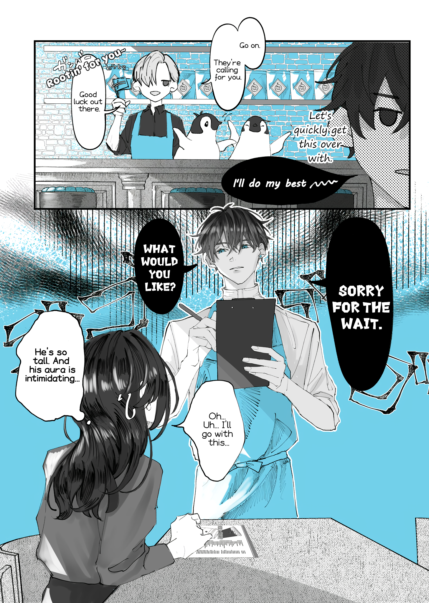 Penguin Kissa wa Kyo mo Seiten The Part-Timer Works the Floor Just for One Day 第6页