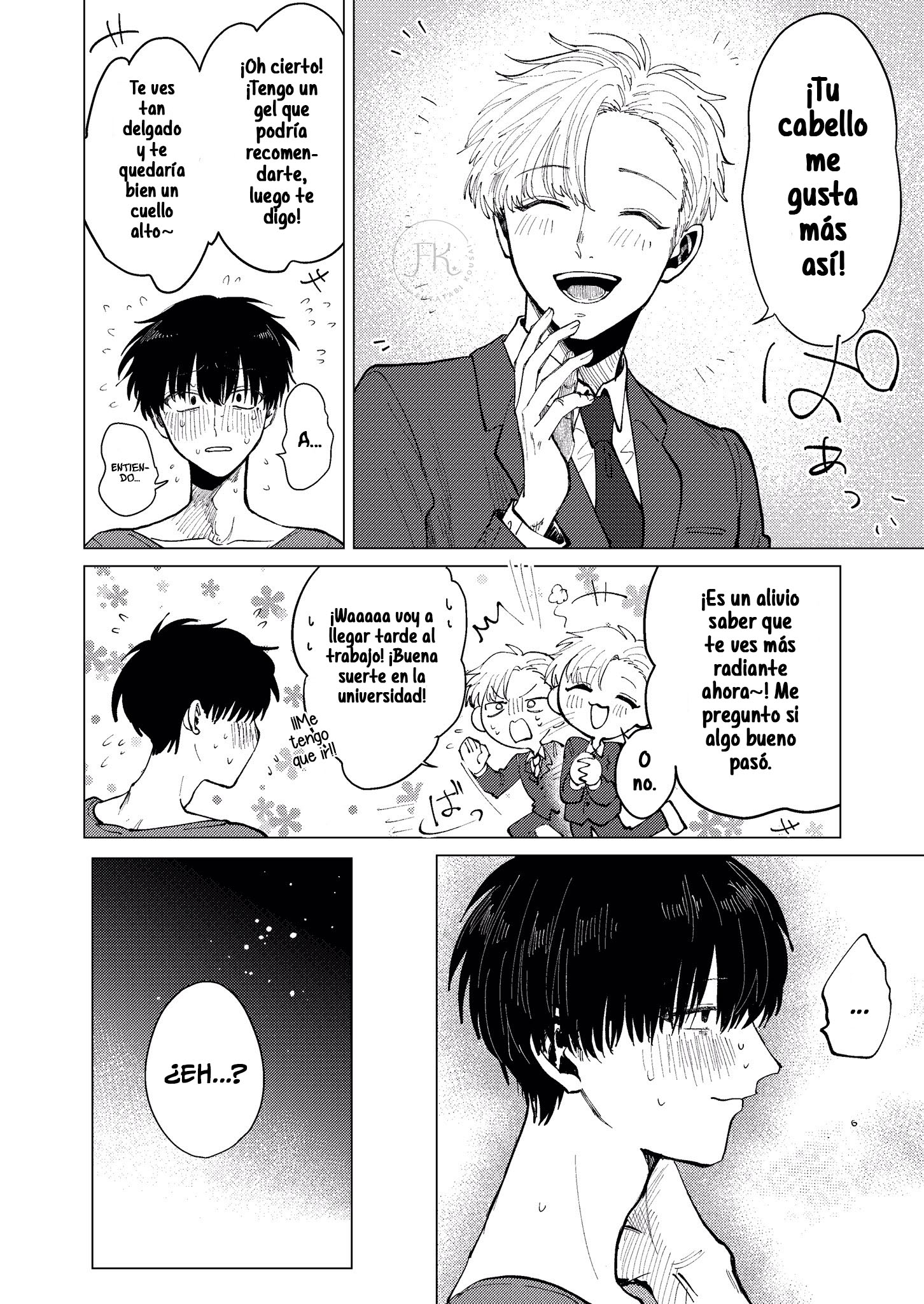 Aisatsu ga Shitai Hanashi Oneshot 第5页