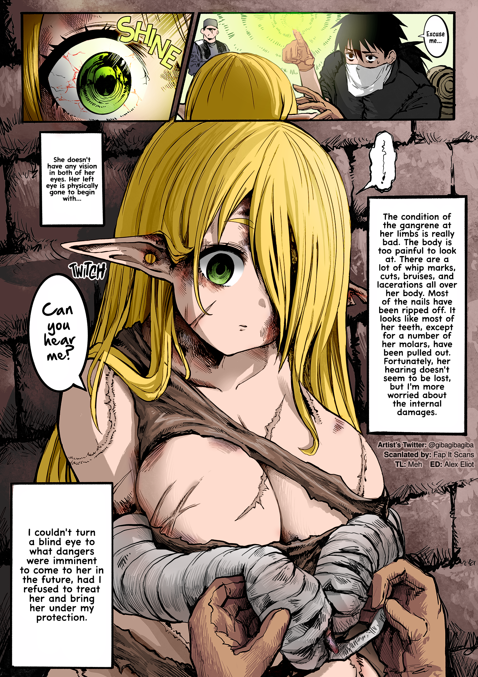 The Apothecary Is Gonna Make This Ragged Elf Happy (Webcomic) (Fan Colored) 第3页
