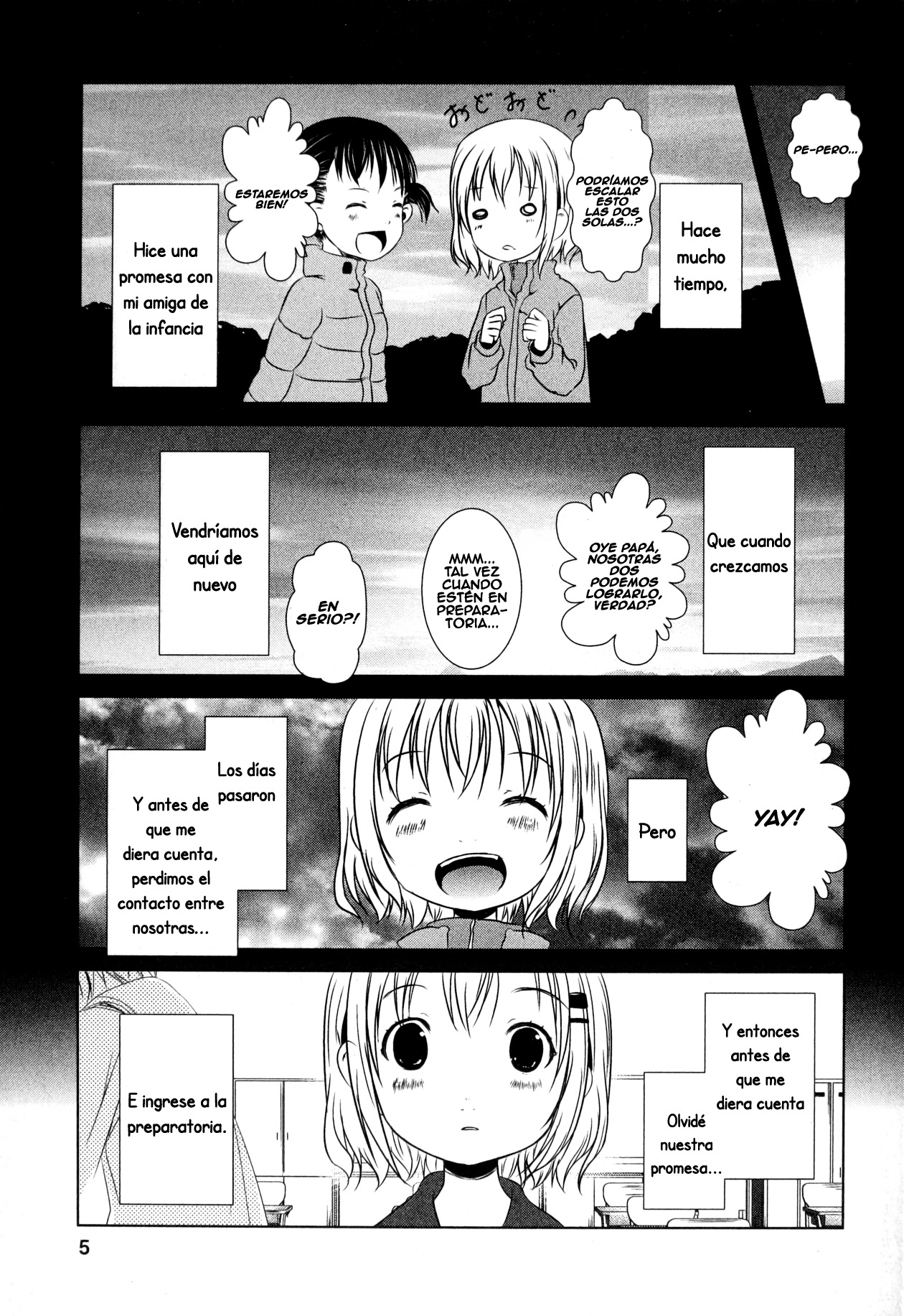 Yama no Susume Primera escalada: Cualquier cosa menos montañas! 第4页