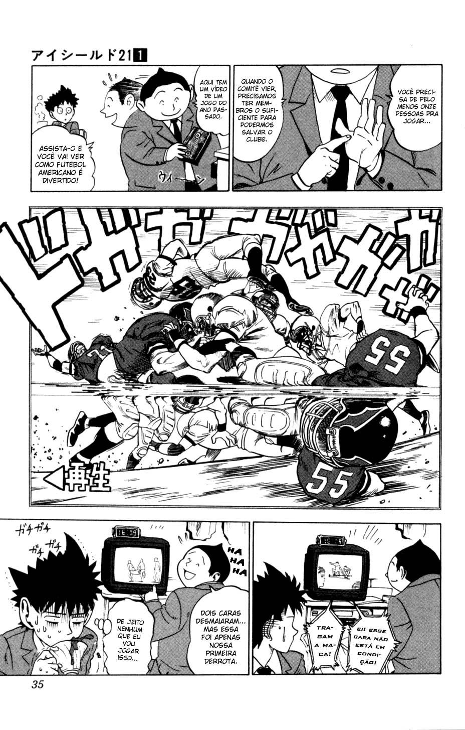 Eyeshield 21 O Homem com as Pernas de Ouro 第36页