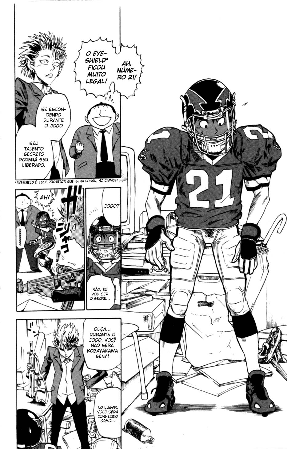 Eyeshield 21 O Homem com as Pernas de Ouro 第58页