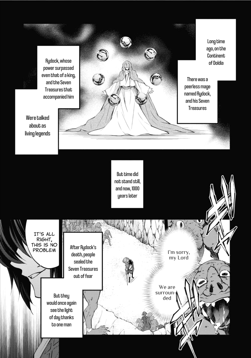 Arafoo Shachiku no Golem Master 第1页