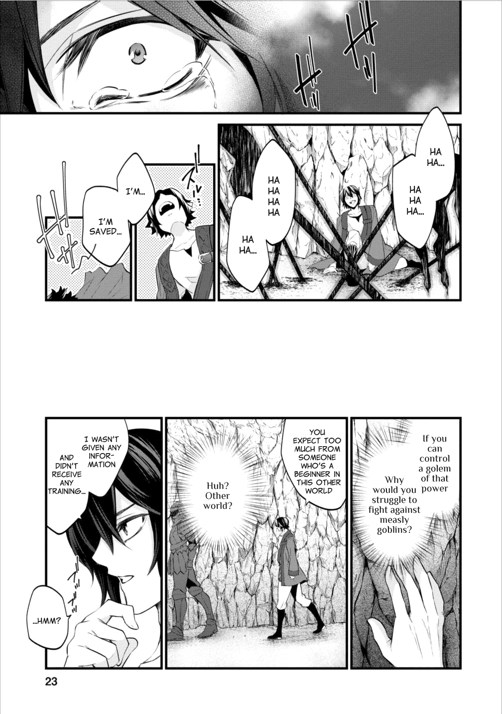 Arafoo Shachiku no Golem Master And the Company Slave is Reincarnated 第22页