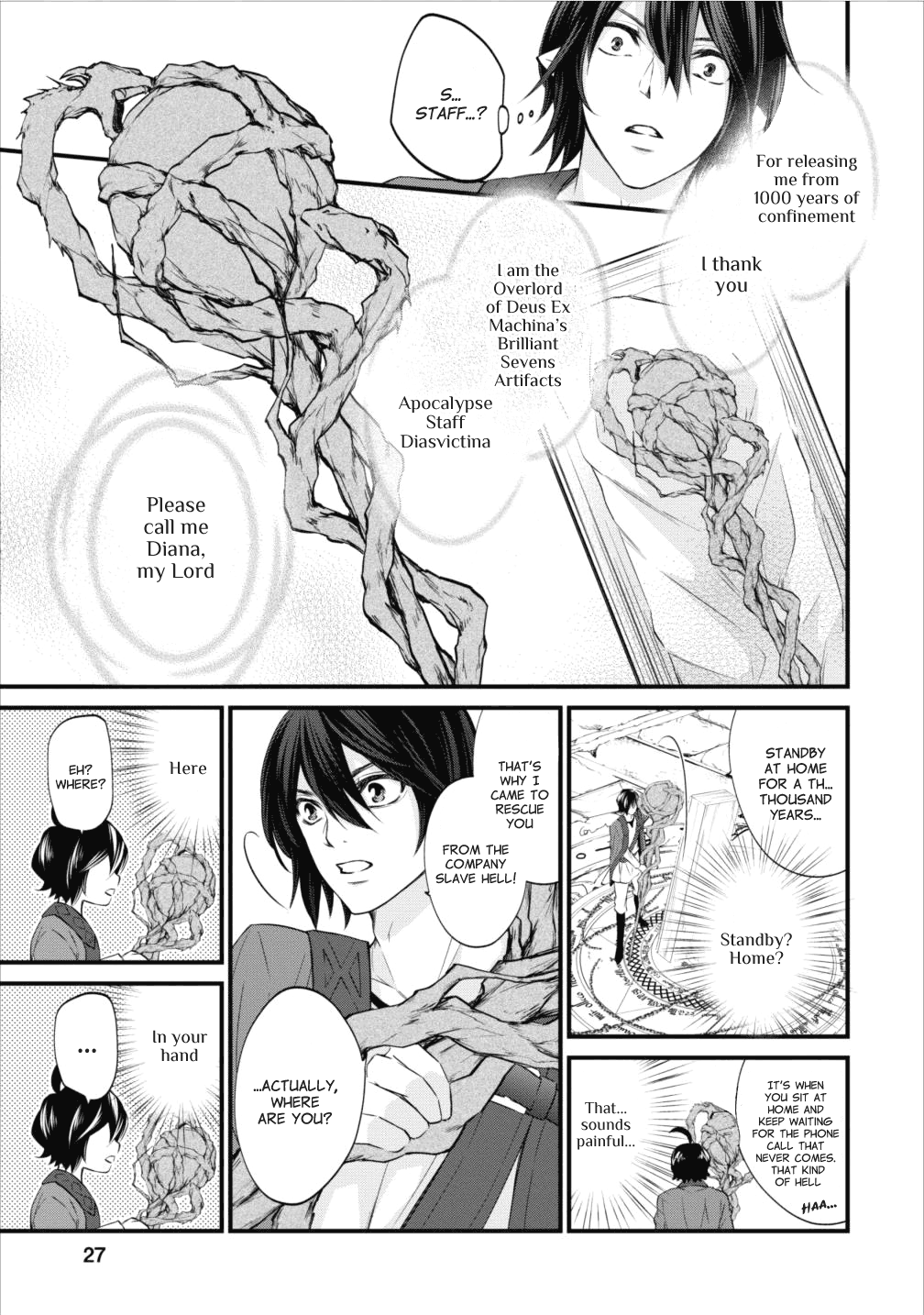 Arafoo Shachiku no Golem Master And the Company Slave is Reincarnated 第26页