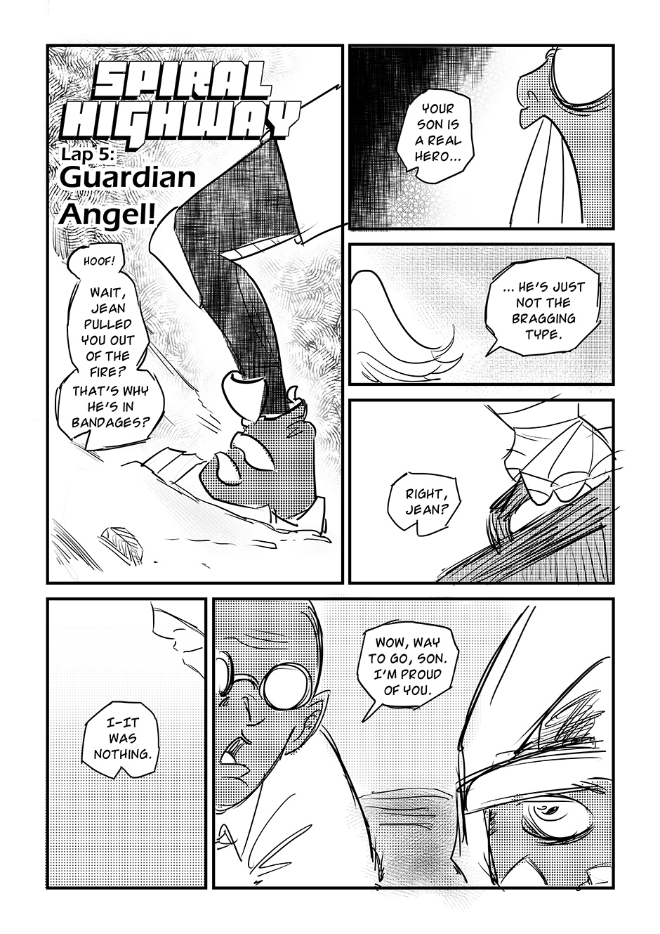 Spiral Highway Guardian Angel! 第1页