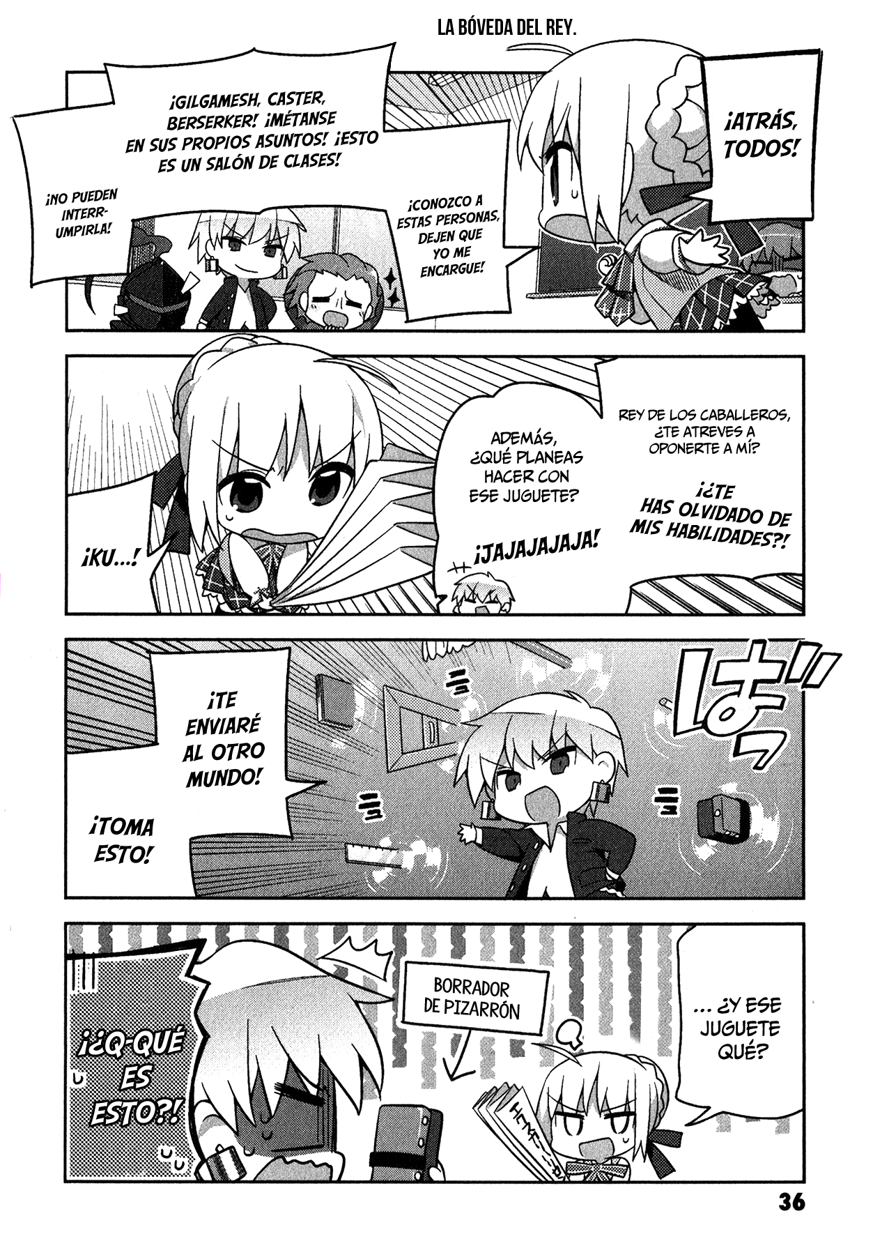 Type-Moon Gakuen - Chibi Chuki! ¡Protege la paz de la Escuela! 第15页