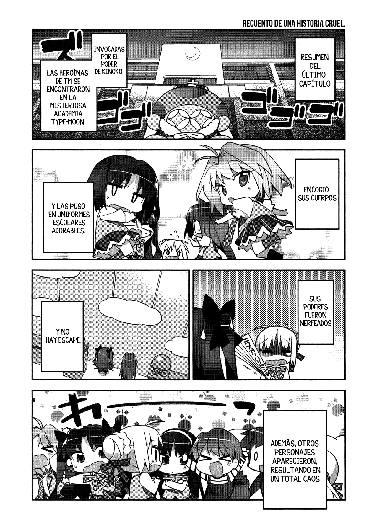 Type-Moon Gakuen - Chibi Chuki! ¡Protege la paz de la Escuela! 第3页