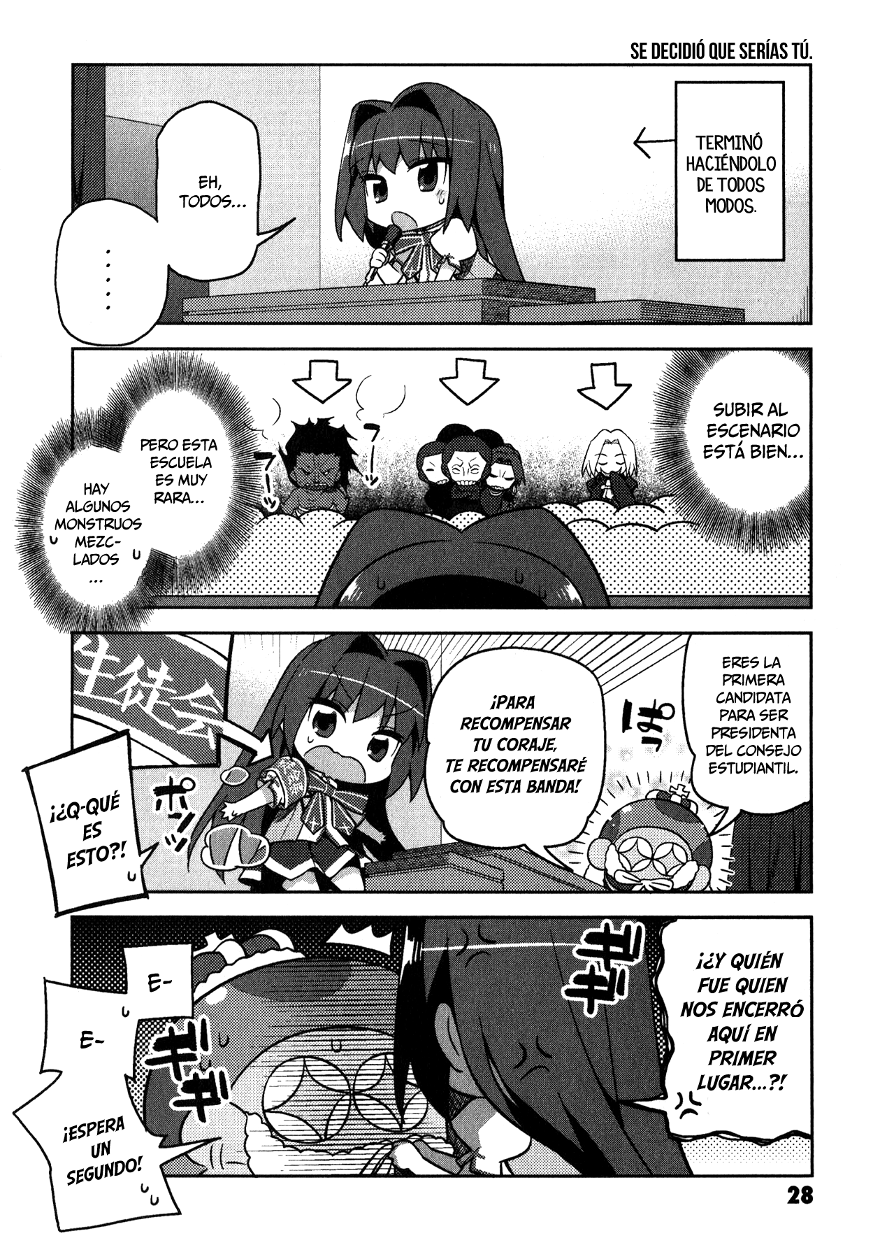 Type-Moon Gakuen - Chibi Chuki! ¡Protege la paz de la Escuela! 第7页