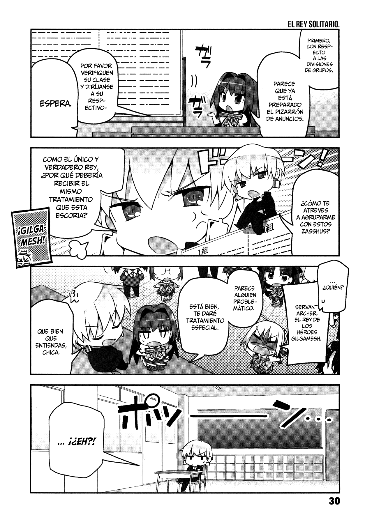 Type-Moon Gakuen - Chibi Chuki! ¡Protege la paz de la Escuela! 第9页