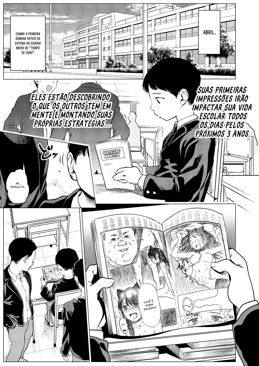 Sasha-chan to Classmate Otaku-kun Encontros com o Desconhecido 第2页