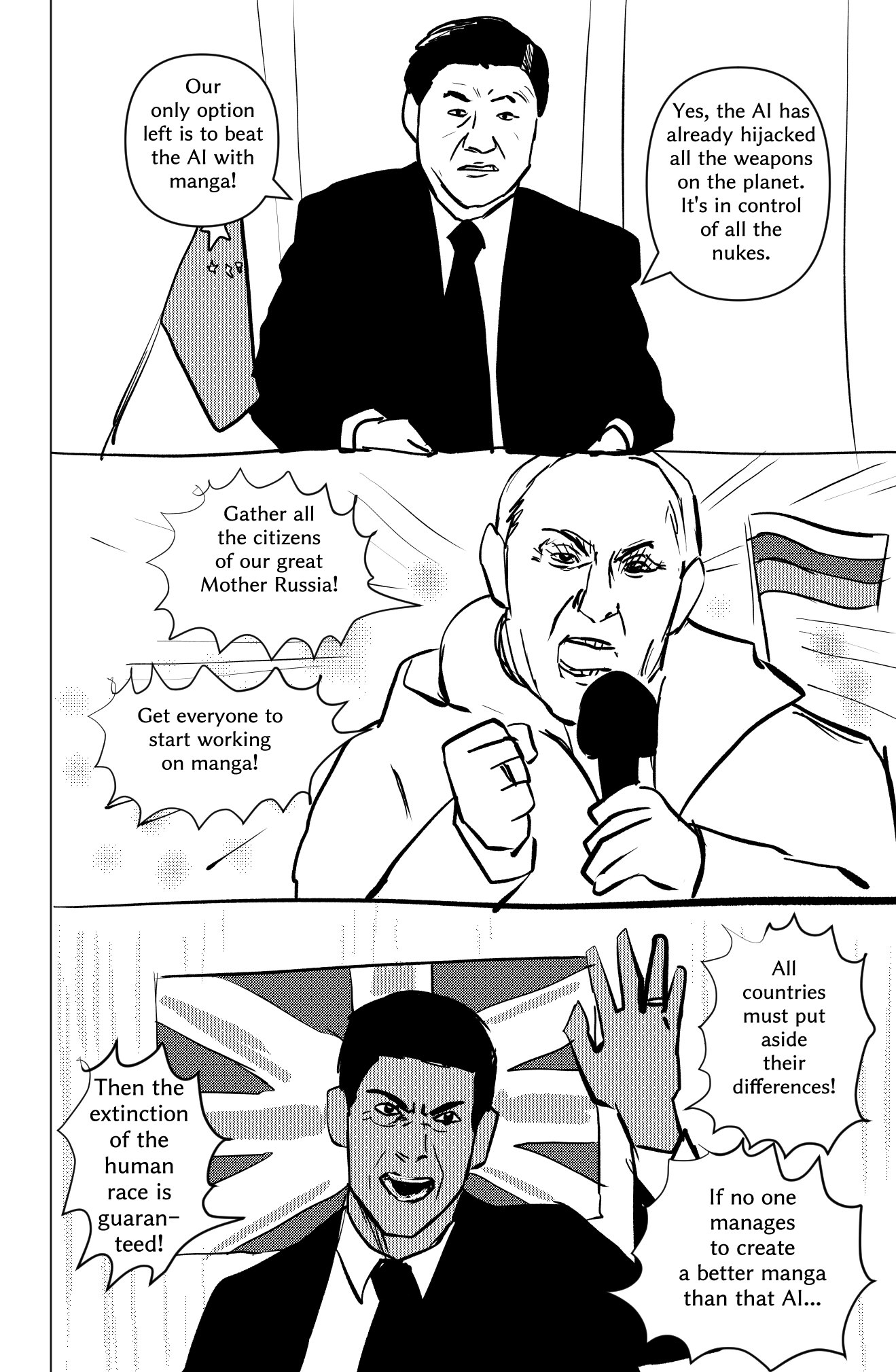 The AI That Draws Manga Oneshot 第9页