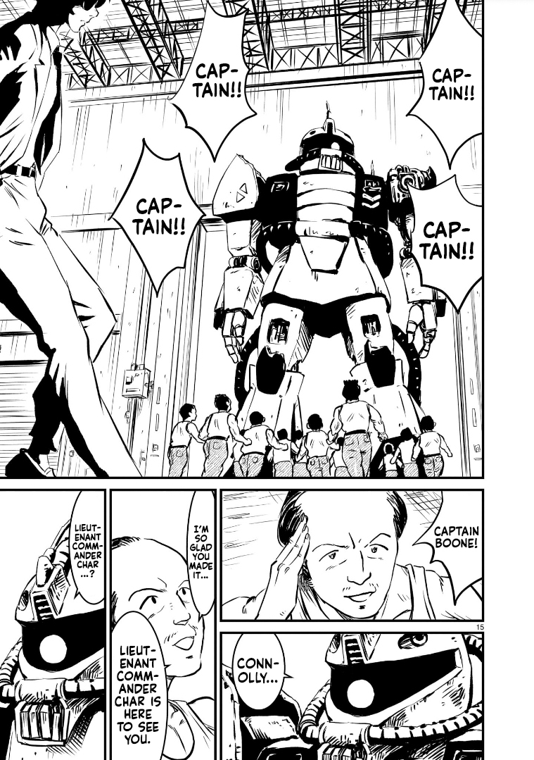 Mobile Suit Gundam: The battle tales of Flanagan Boone Red Comet (Part 1) 第13页