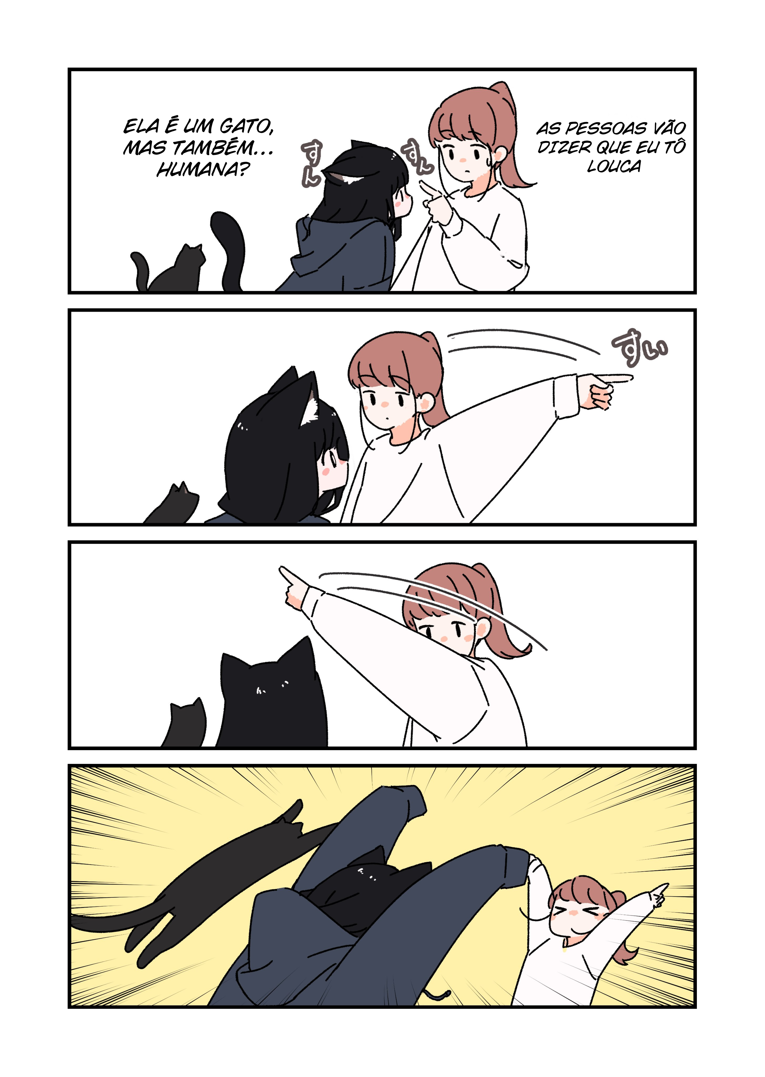 Uchi no Kuroneko, Onna no Ko Meus novos gatos 第5页