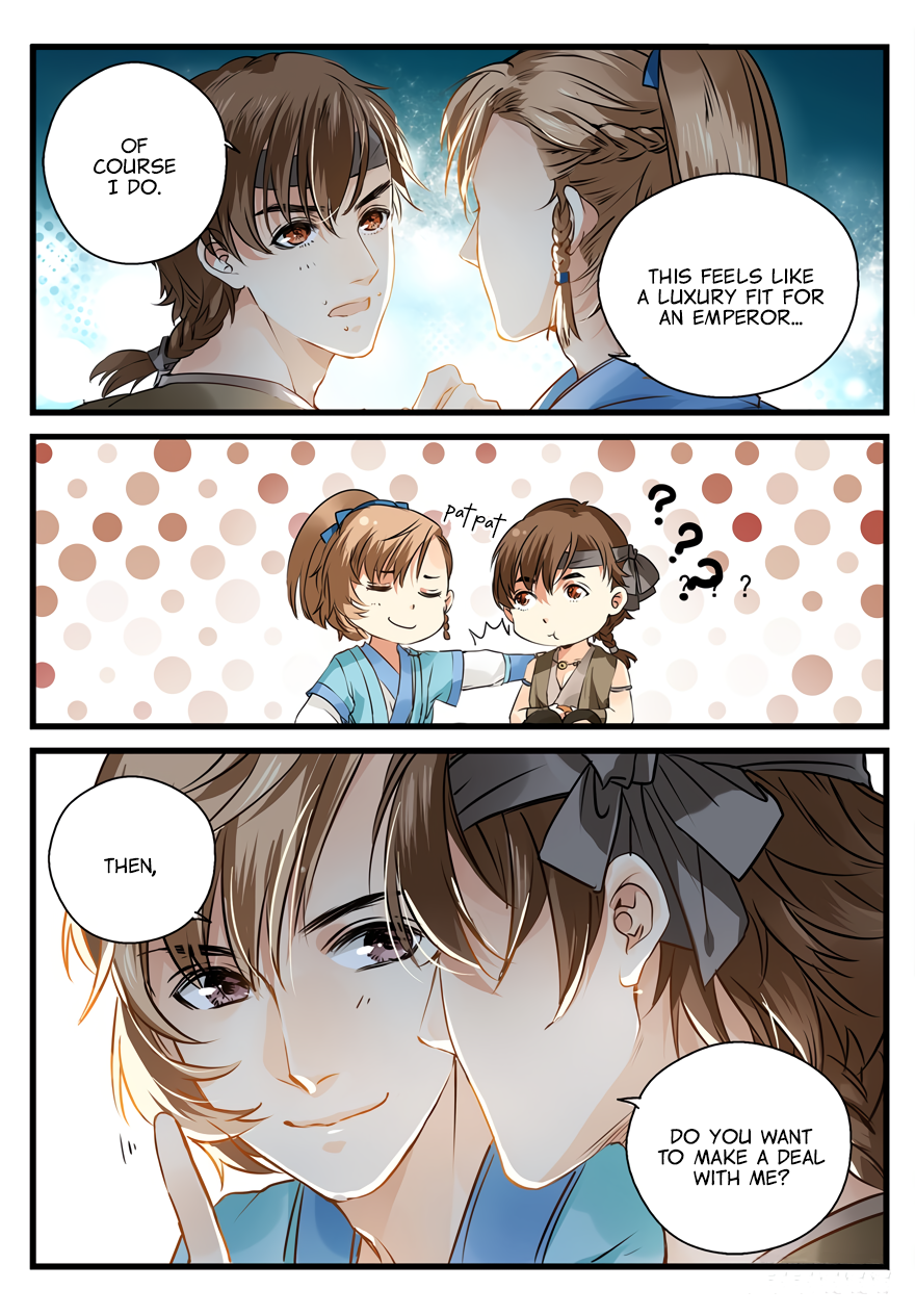 His Royal Highness is Hungry Why don't I get rich by selling hamburgers? 第9页