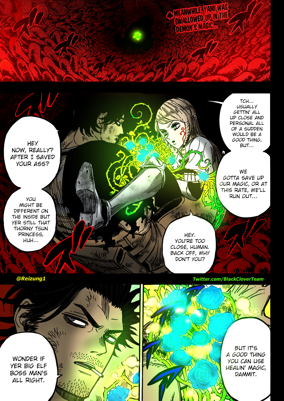 Black Clover (Fan Colored) Page 206: The Reunion that Crosses Time and Space 第3页