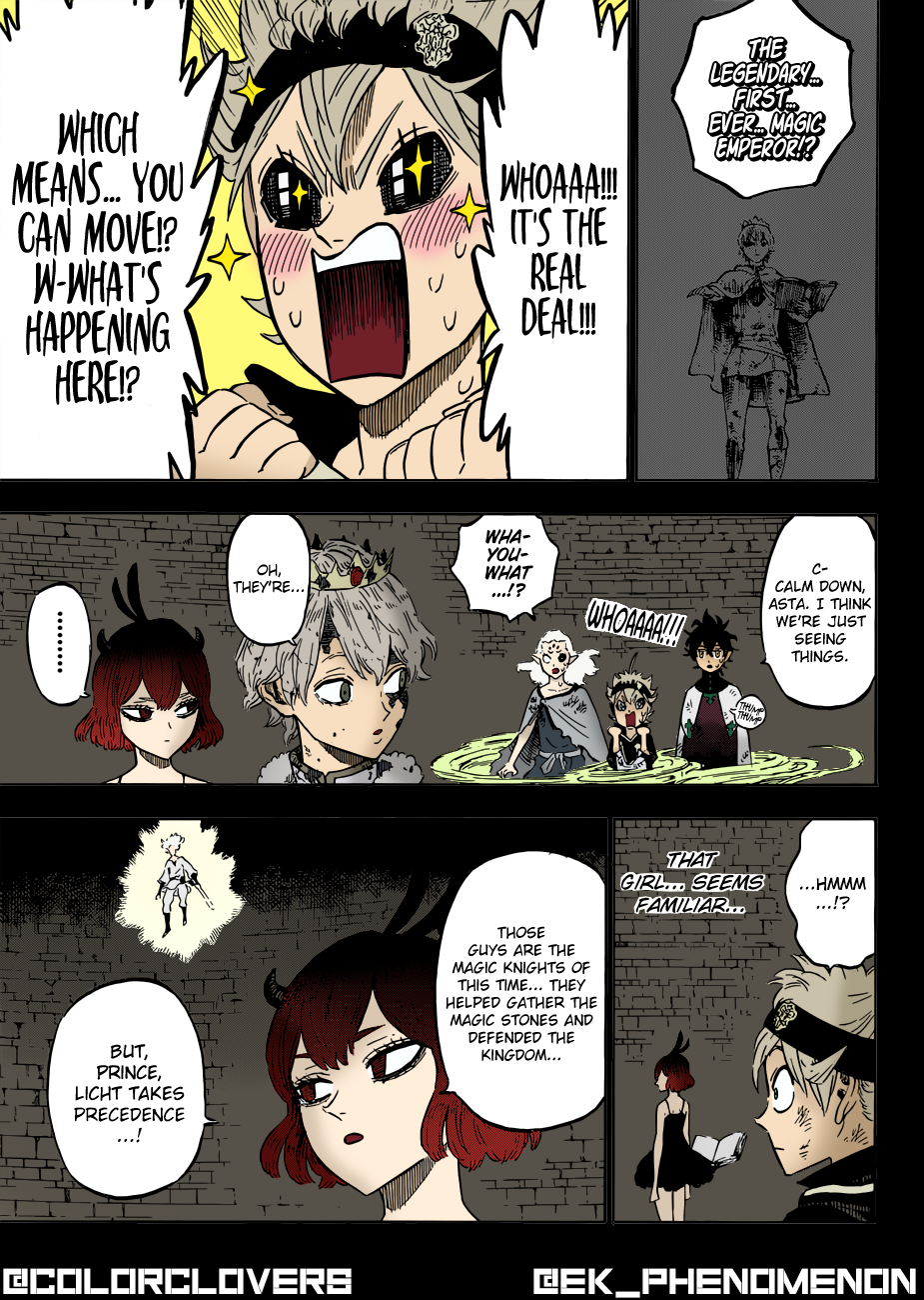 Black Clover (Fan Colored) Page 206: The Reunion that Crosses Time and Space 第5页
