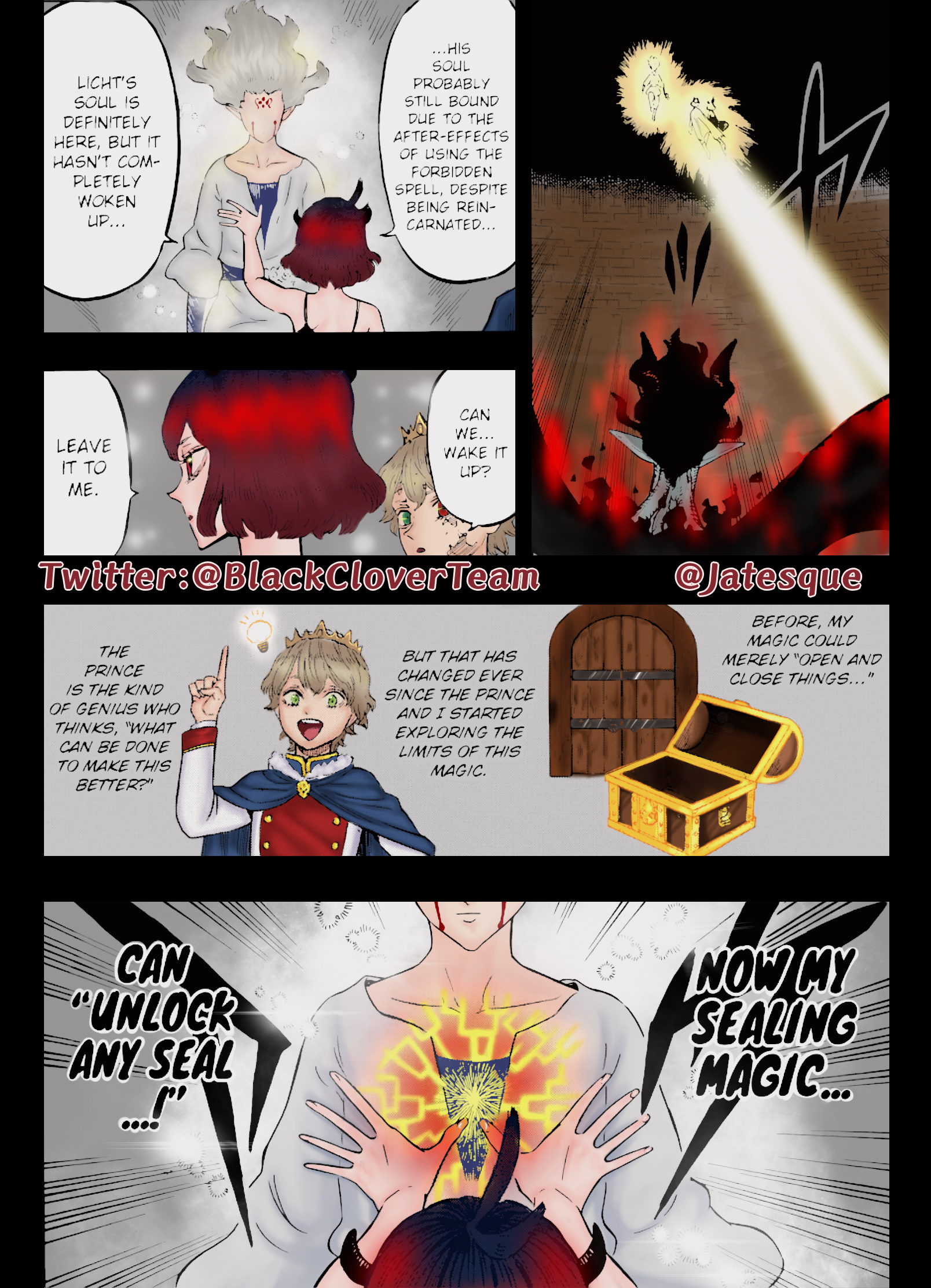 Black Clover (Fan Colored) Page 206: The Reunion that Crosses Time and Space 第6页