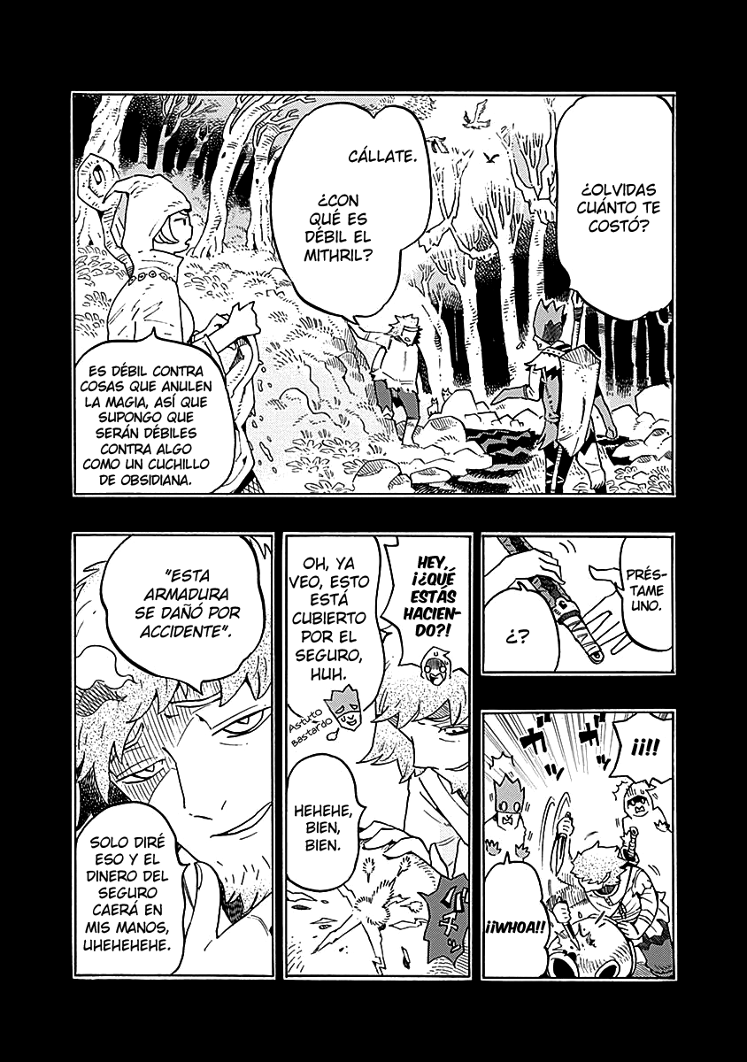 Lycanthrope Bouken Hoken ¿Qué es un seguro de aventurero? 第14页