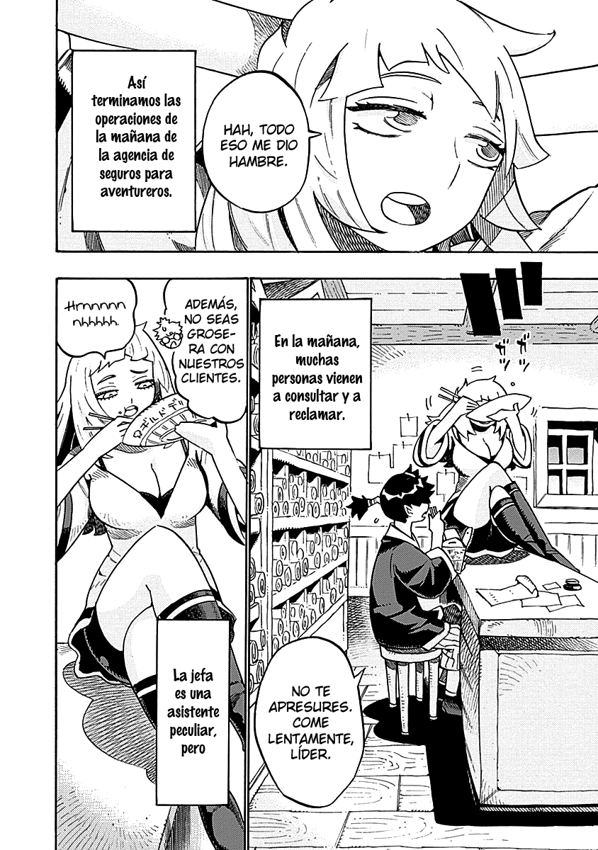 Lycanthrope Bouken Hoken ¿Qué es un seguro de aventurero? 第19页