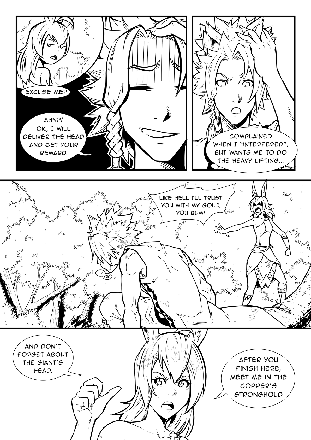 Divine Beasts Chronicles: The Last Hunt Ch. 3 - Another Day's Work (Part II) 第19页
