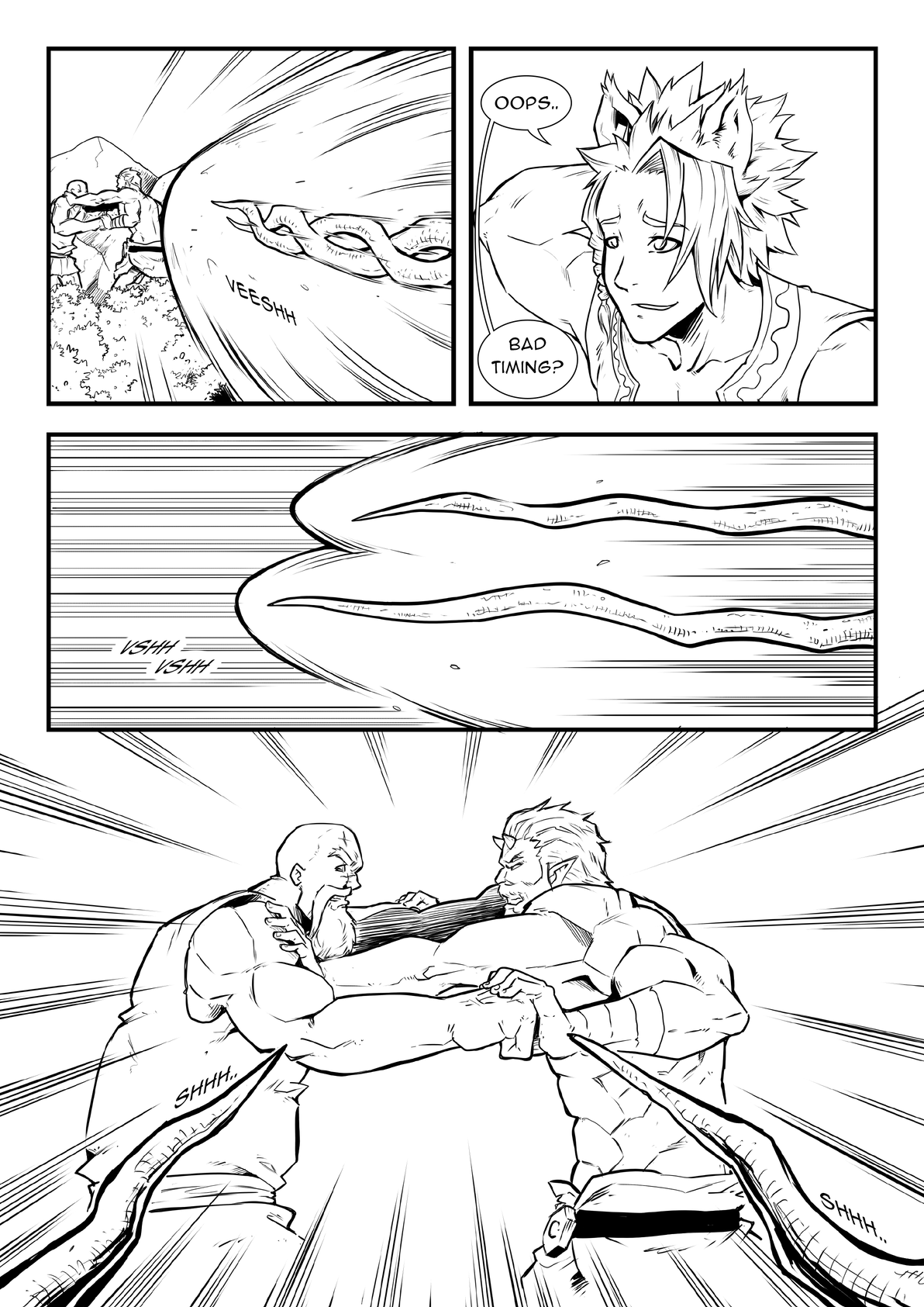 Divine Beasts Chronicles: The Last Hunt Ch. 3 - Another Day's Work (Part II) 第6页