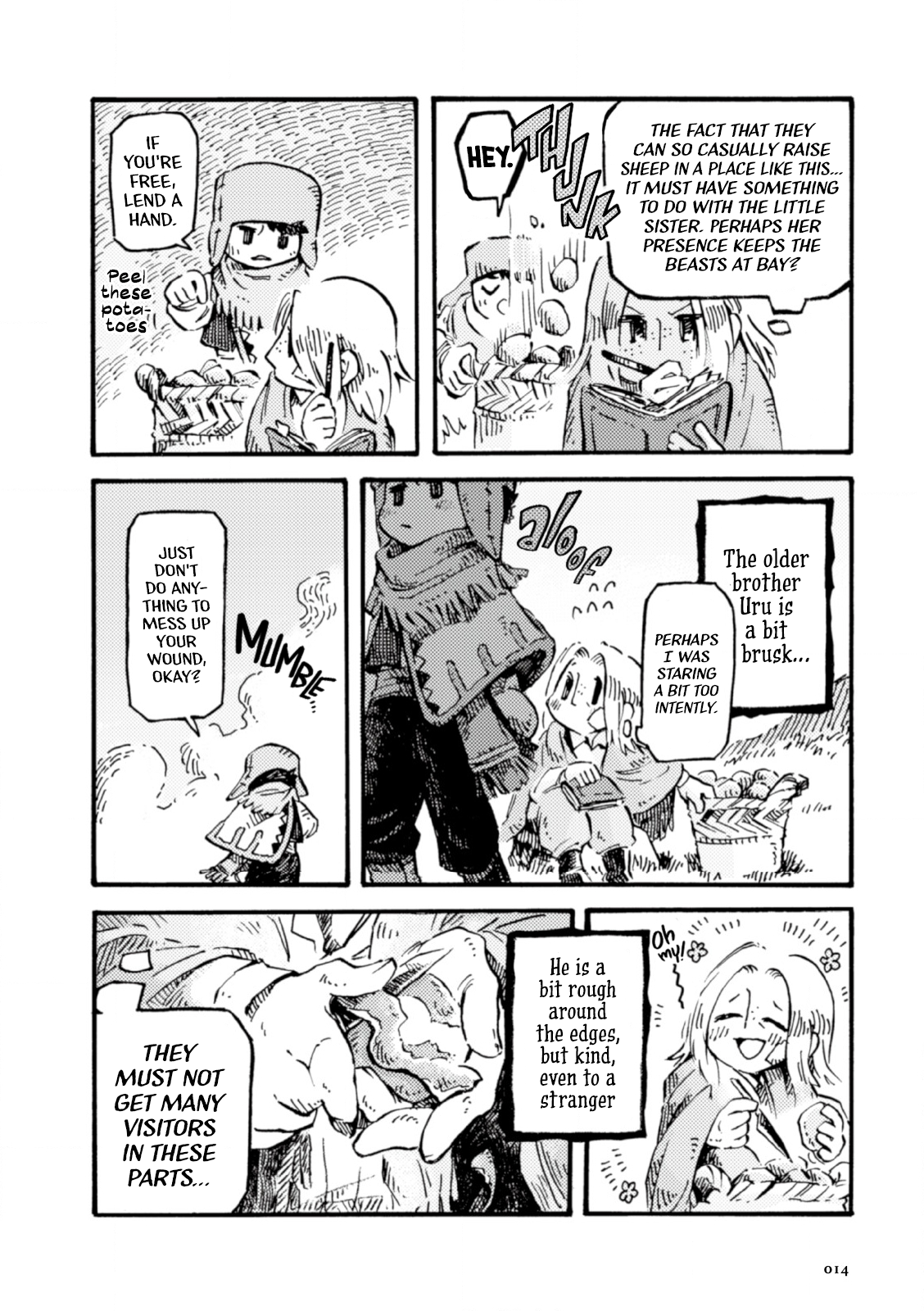 Hitsujikai no Kyoudai Elisia the Archeologist 第14页