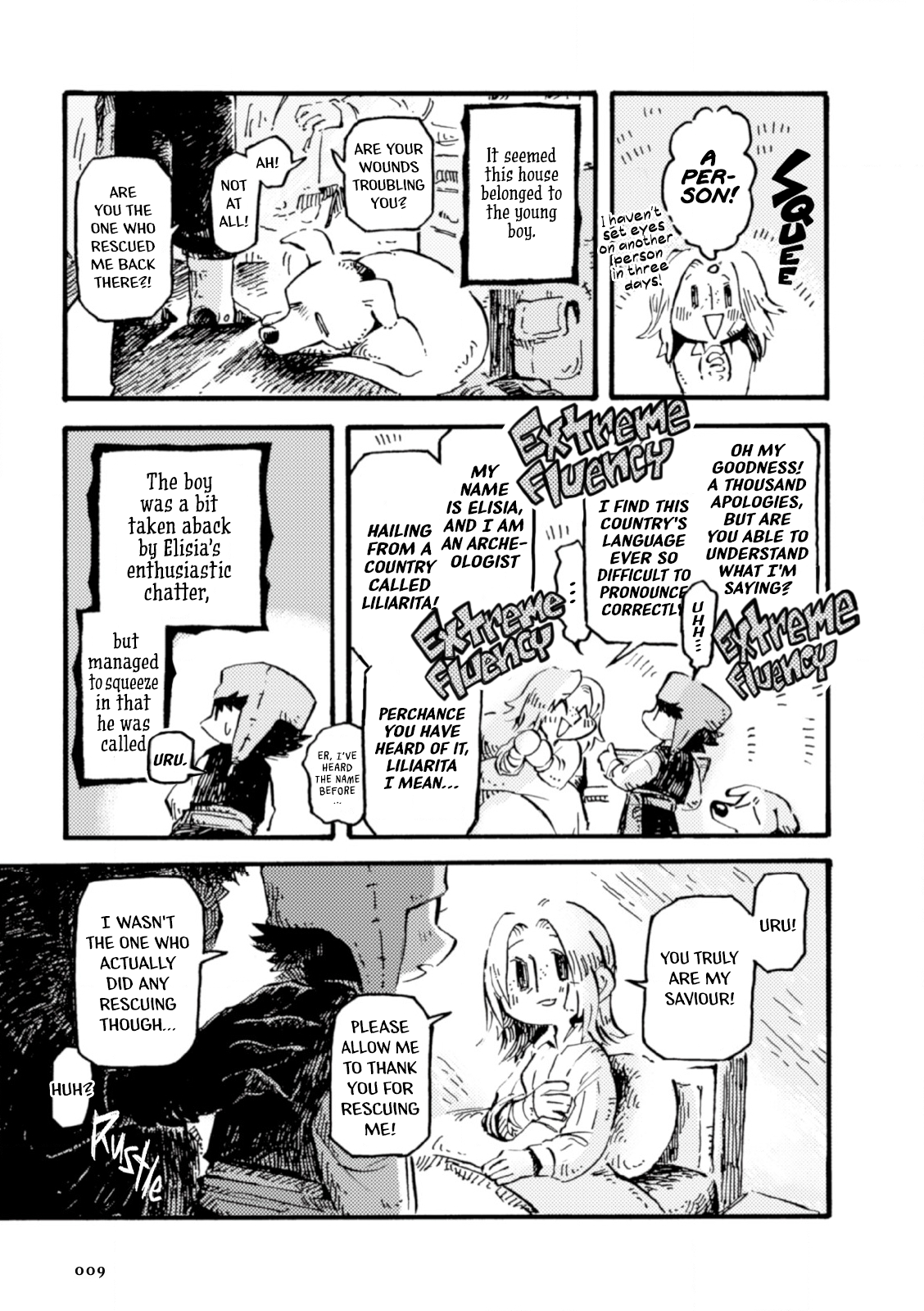 Hitsujikai no Kyoudai Elisia the Archeologist 第9页