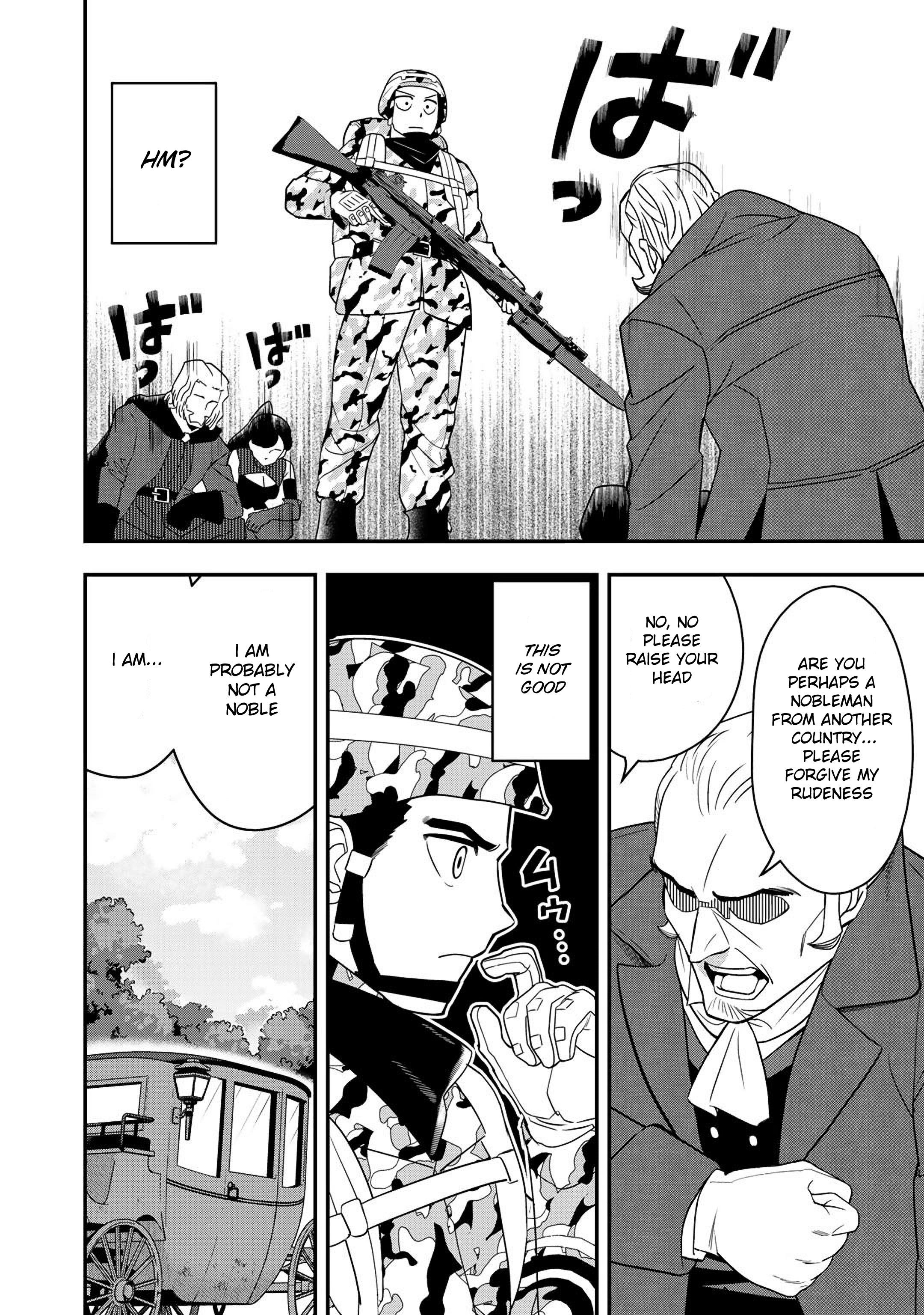 Bocchi Jieikan no Isekai Funsenki First contact 第11页