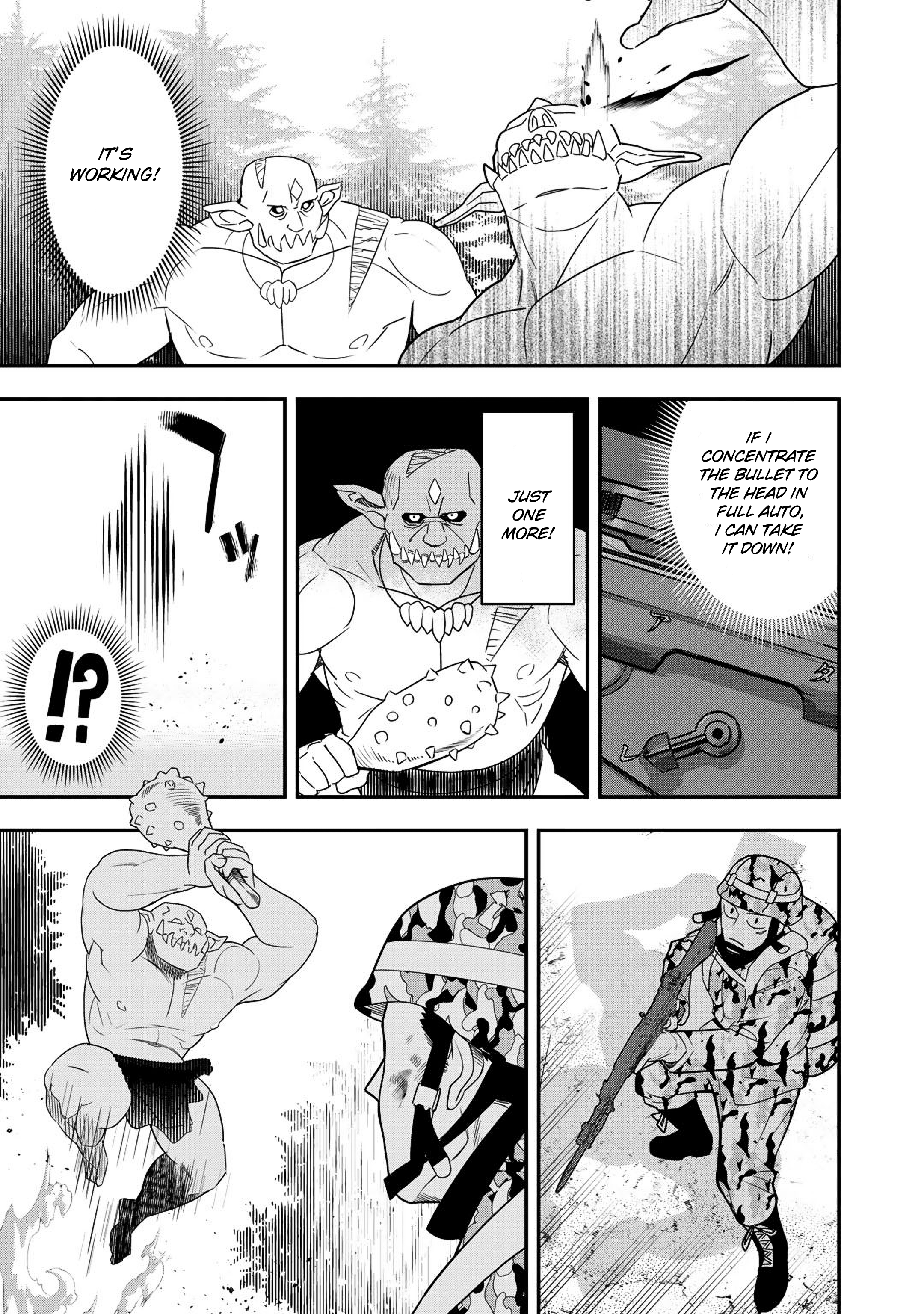 Bocchi Jieikan no Isekai Funsenki First contact 第4页