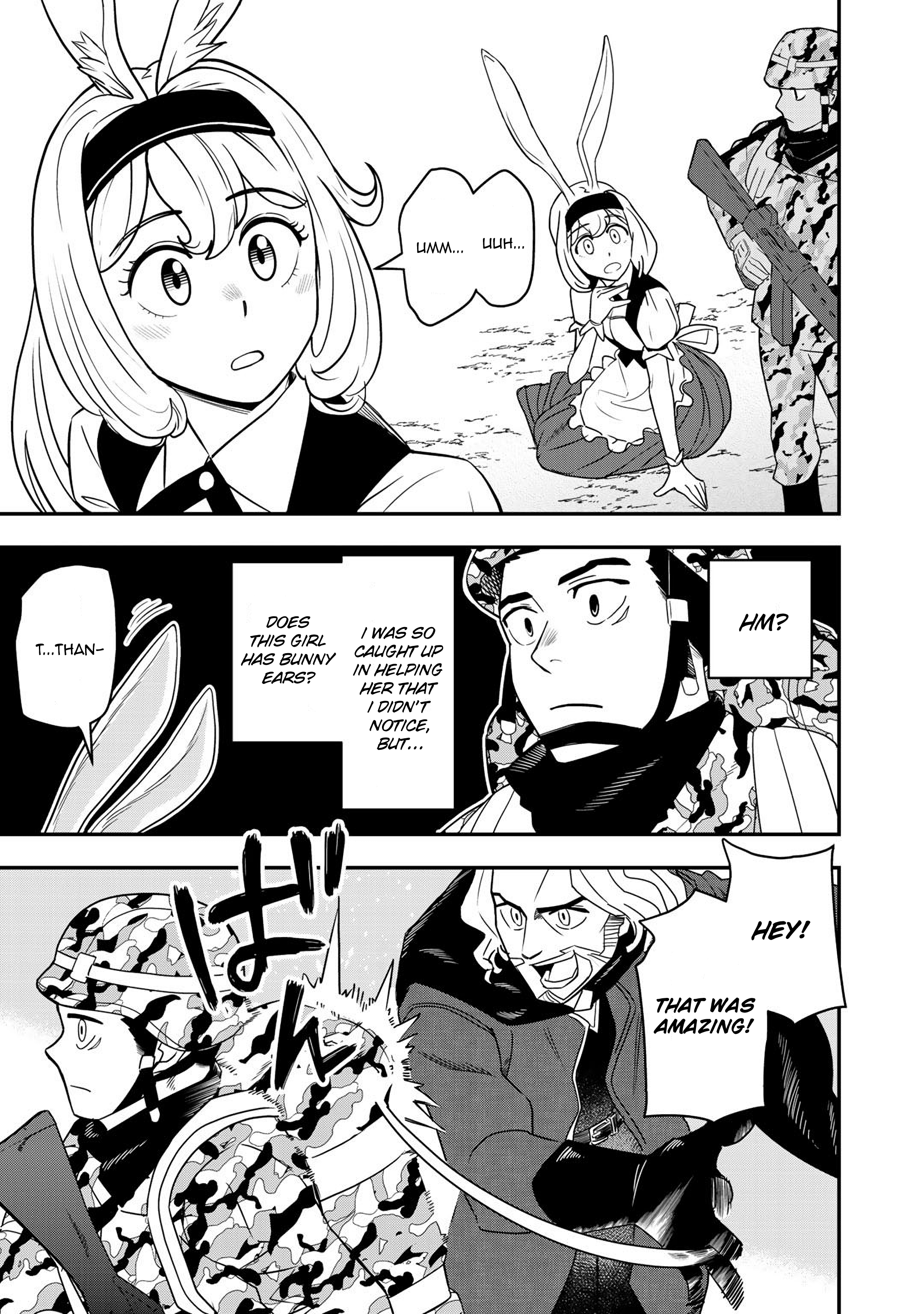 Bocchi Jieikan no Isekai Funsenki First contact 第8页