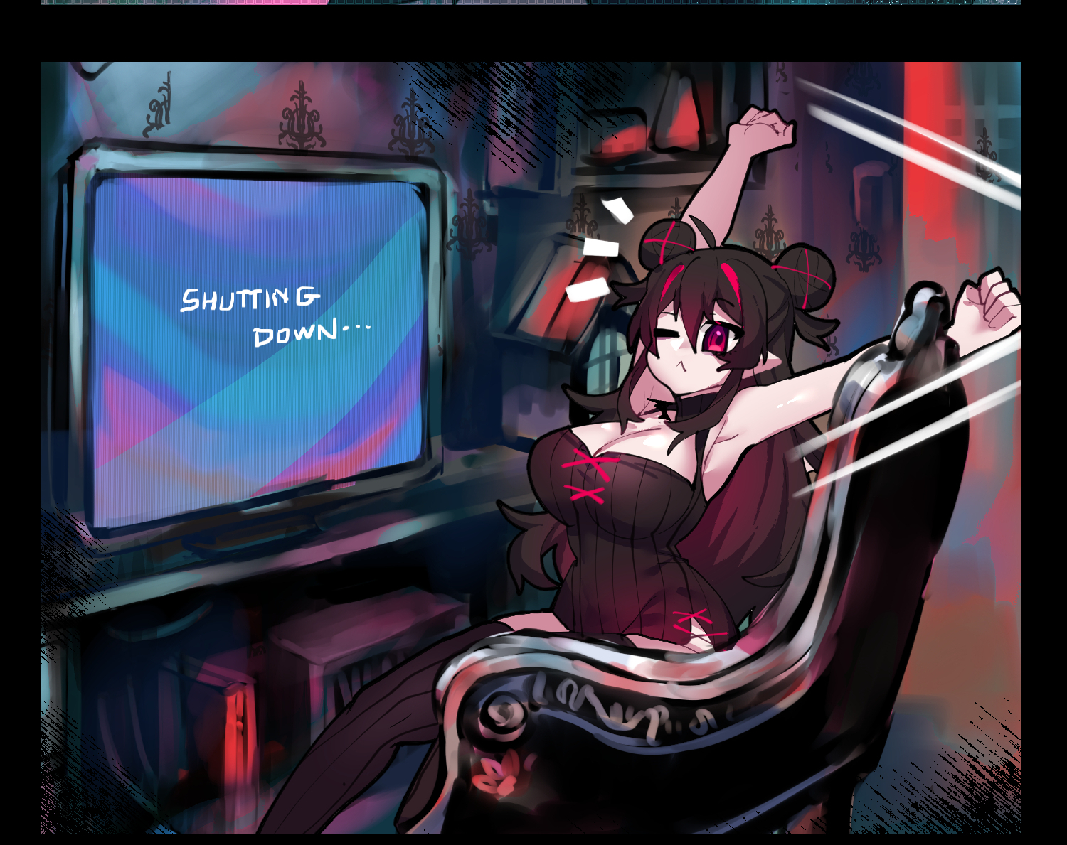 Vampire Gamer Girl Vampire Gamer Girl Meets Fan 第2页