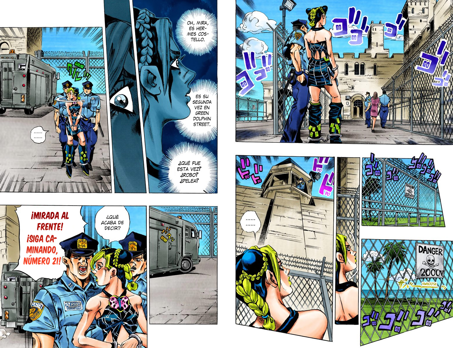 JoJo's Bizarre Adventure, Part 6: Stone Ocean (Official Colored) Stone Ocean - Parte 1 (Scans a color) 第18页