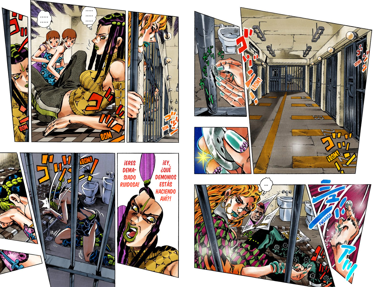 JoJo's Bizarre Adventure, Part 6: Stone Ocean (Official Colored) Stone Ocean - Parte 1 (Scans a color) 第4页