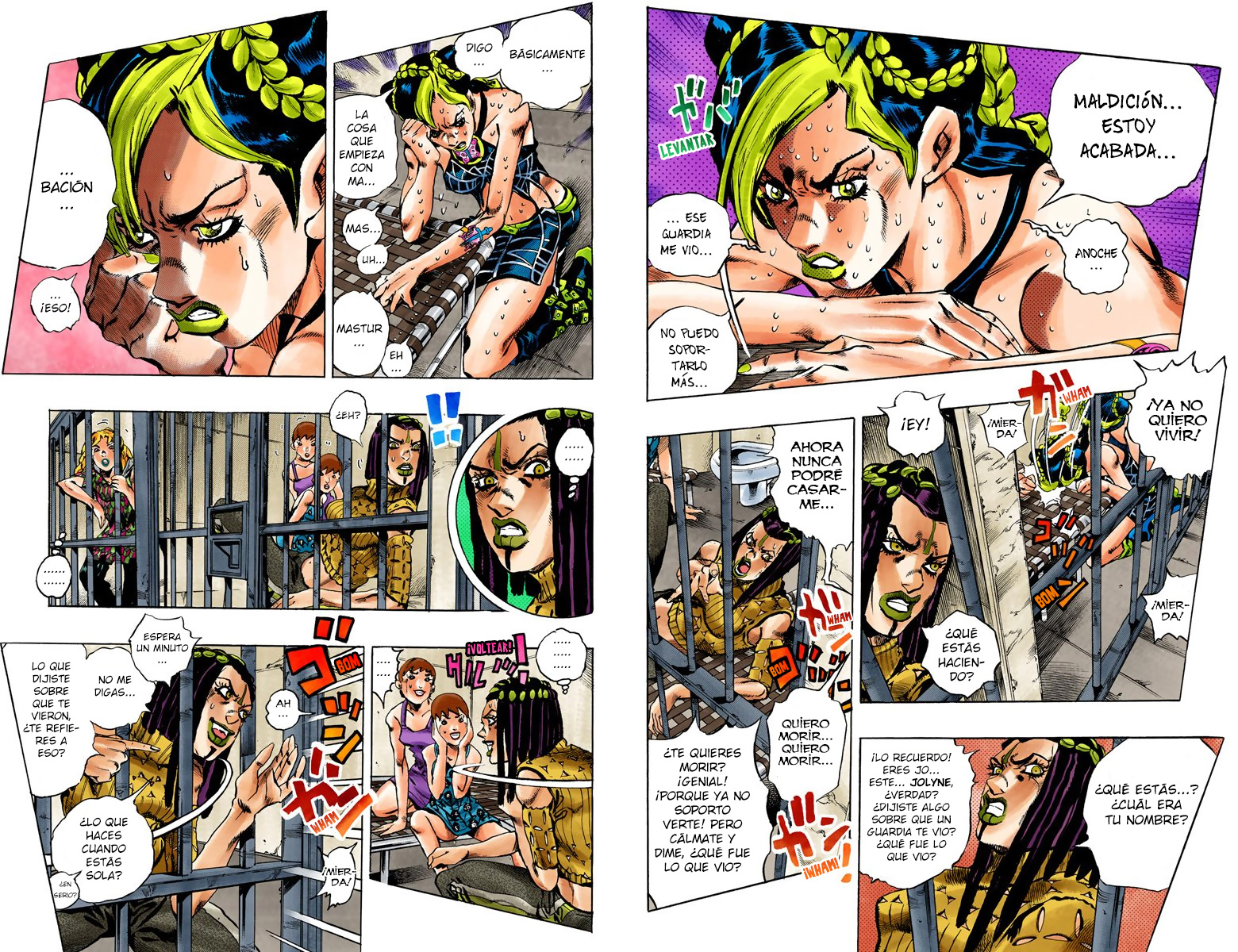 JoJo's Bizarre Adventure, Part 6: Stone Ocean (Official Colored) Stone Ocean - Parte 1 (Scans a color) 第5页