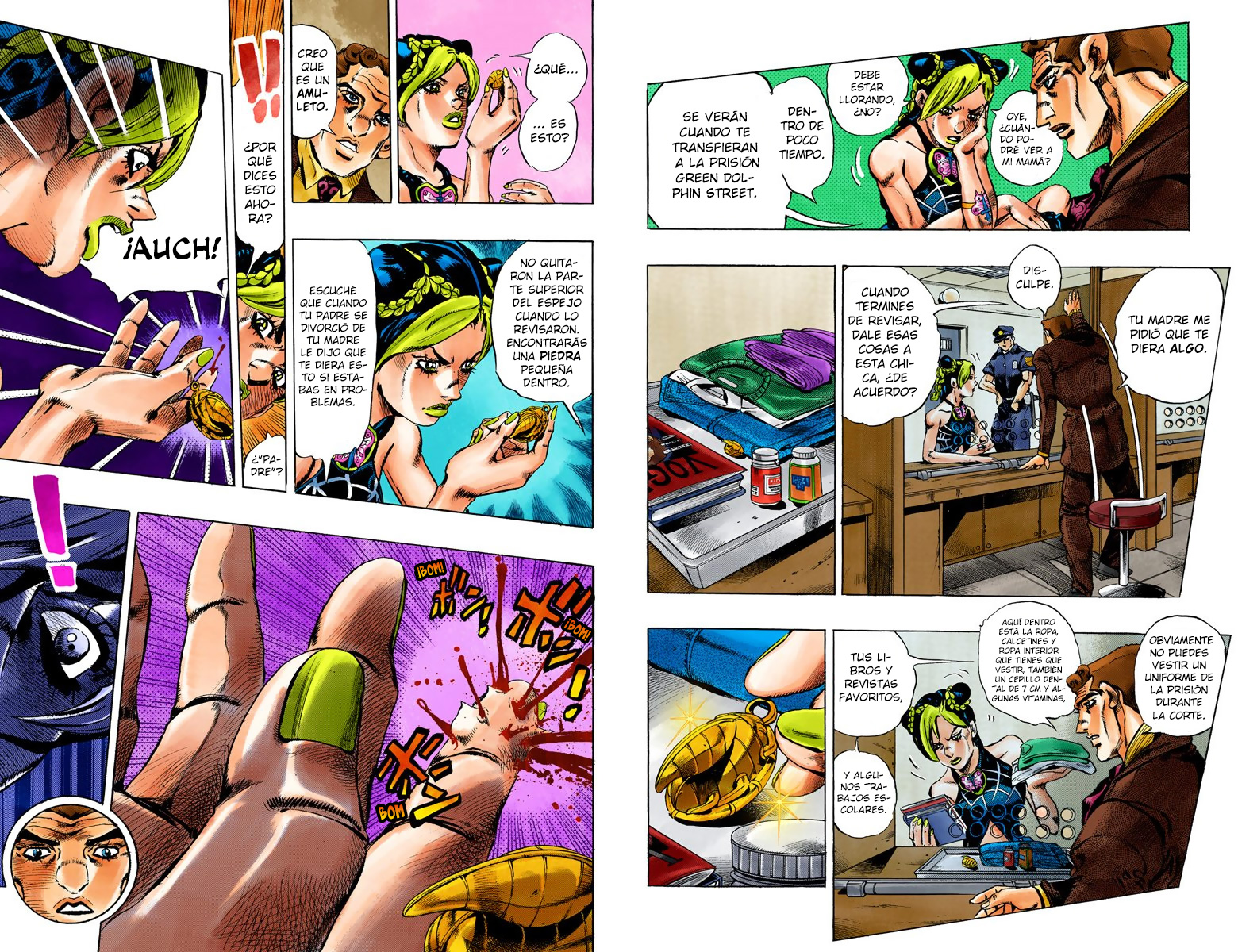 JoJo's Bizarre Adventure, Part 6: Stone Ocean (Official Colored) Stone Ocean - Parte 1 (Scans a color) 第10页