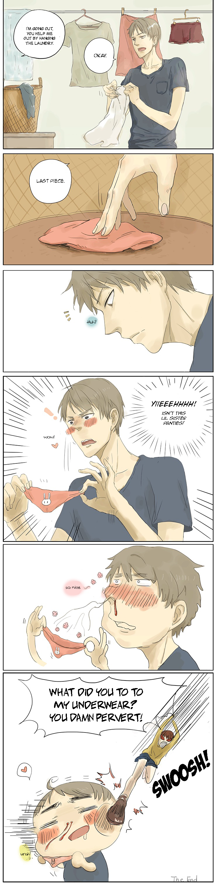 My Brother Is a Big Idiot! My Lil Sister's Panties 第1页