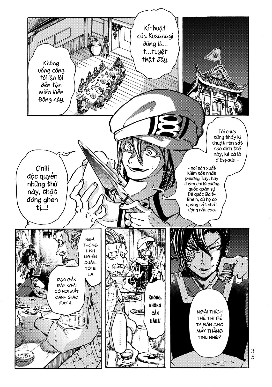 Shoukoku no Altair Gaiden - Toukoku no Subaru Tinh tú giáng lâm nơi Vong quốc 第34页