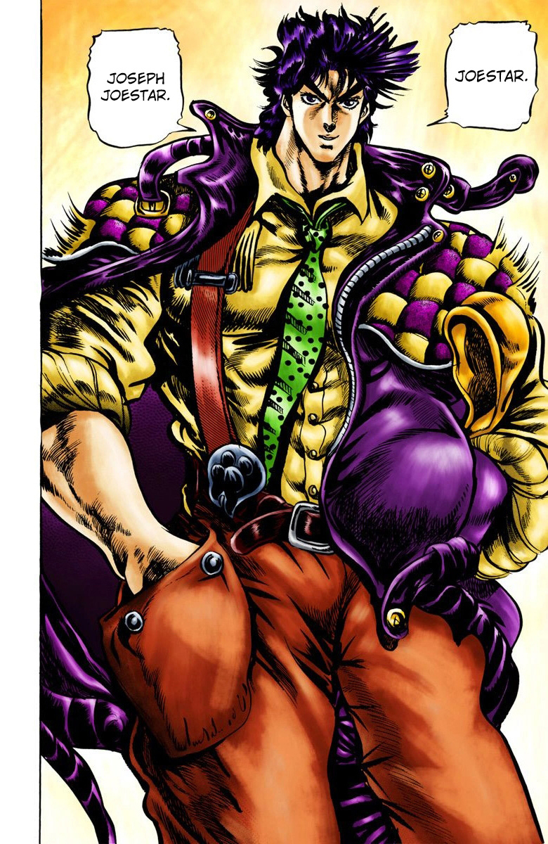 JoJo's Bizarre Adventure, Part 2: Battle Tendency (Official Colored) Joseph Joestar de Novjorko 第18页