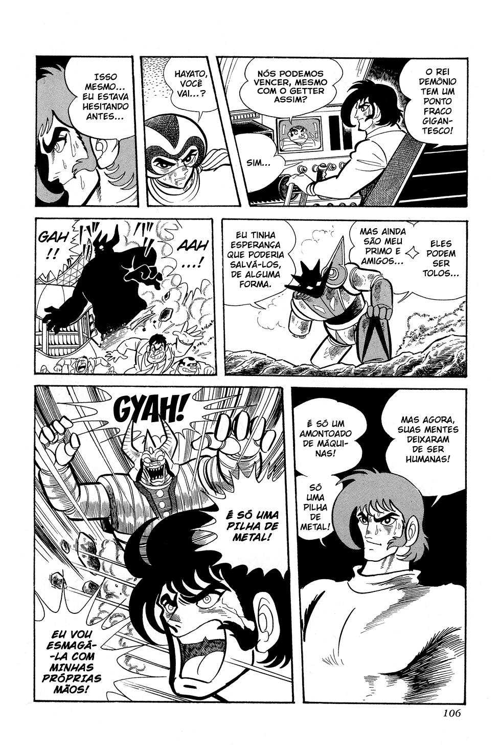 Getter Robo G O Desafio Do Rei Demônio 第105页