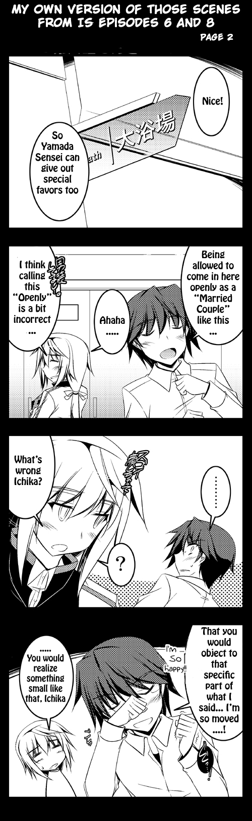 Infinite Stratos - If Only... (Doujinshi) My own version of that scene in IS episode 6 & 8 第2页