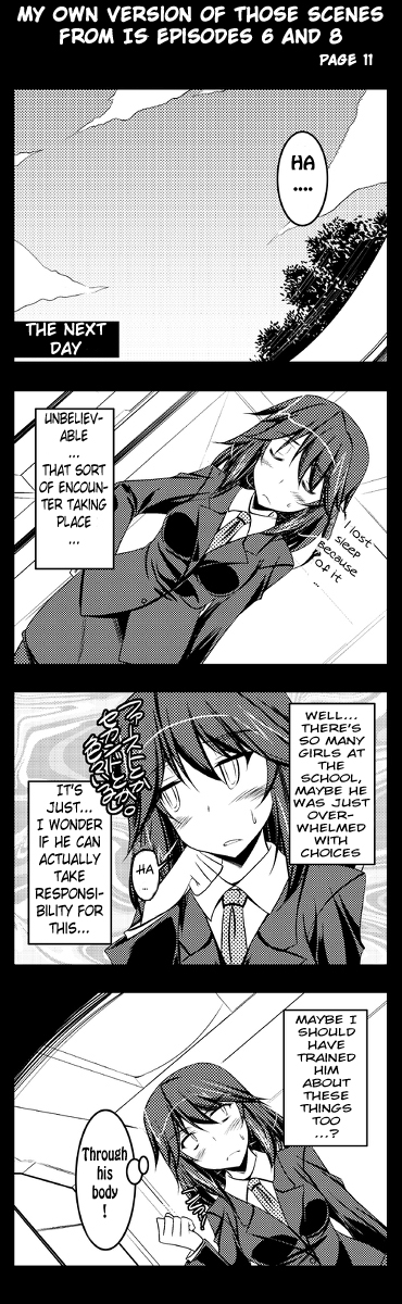 Infinite Stratos - If Only... (Doujinshi) My own version of that scene in IS episode 6 & 8 第11页