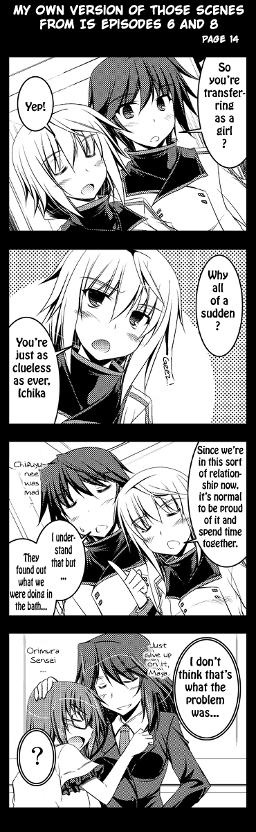 Infinite Stratos - If Only... (Doujinshi) My own version of that scene in IS episode 6 & 8 第14页