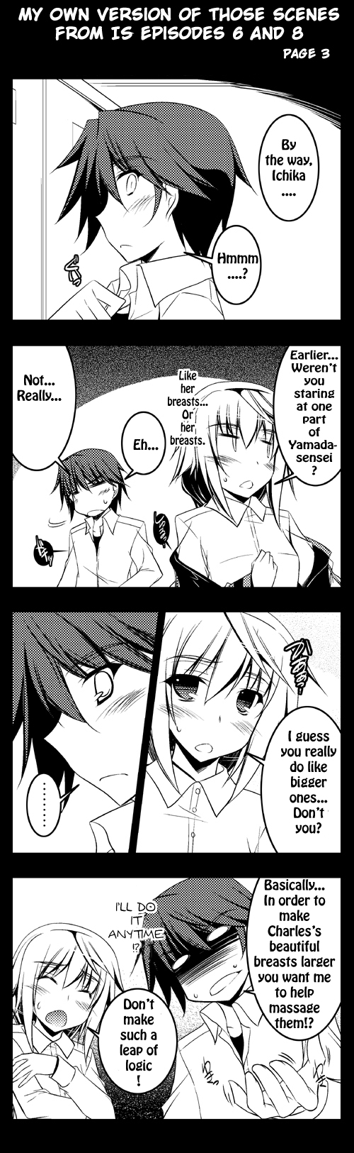 Infinite Stratos - If Only... (Doujinshi) My own version of that scene in IS episode 6 & 8 第3页