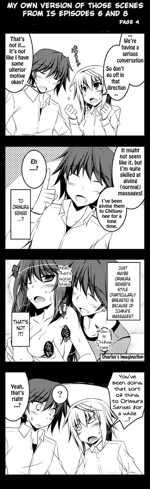 Infinite Stratos - If Only... (Doujinshi) My own version of that scene in IS episode 6 & 8 第4页