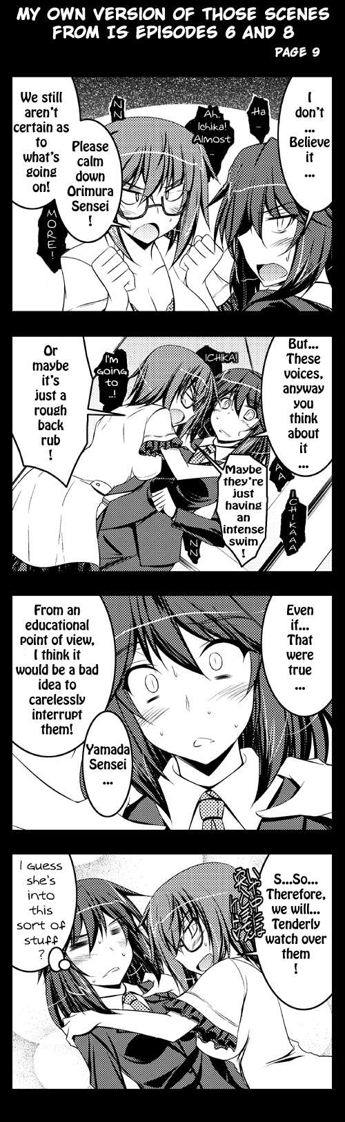Infinite Stratos - If Only... (Doujinshi) My own version of that scene in IS episode 6 & 8 第9页