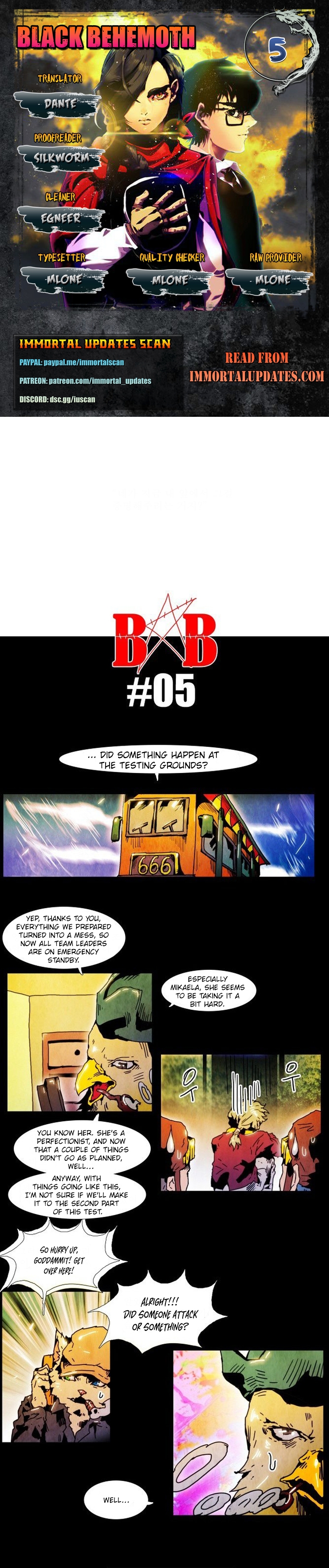 Black Behemoth Ch. 5 第1页