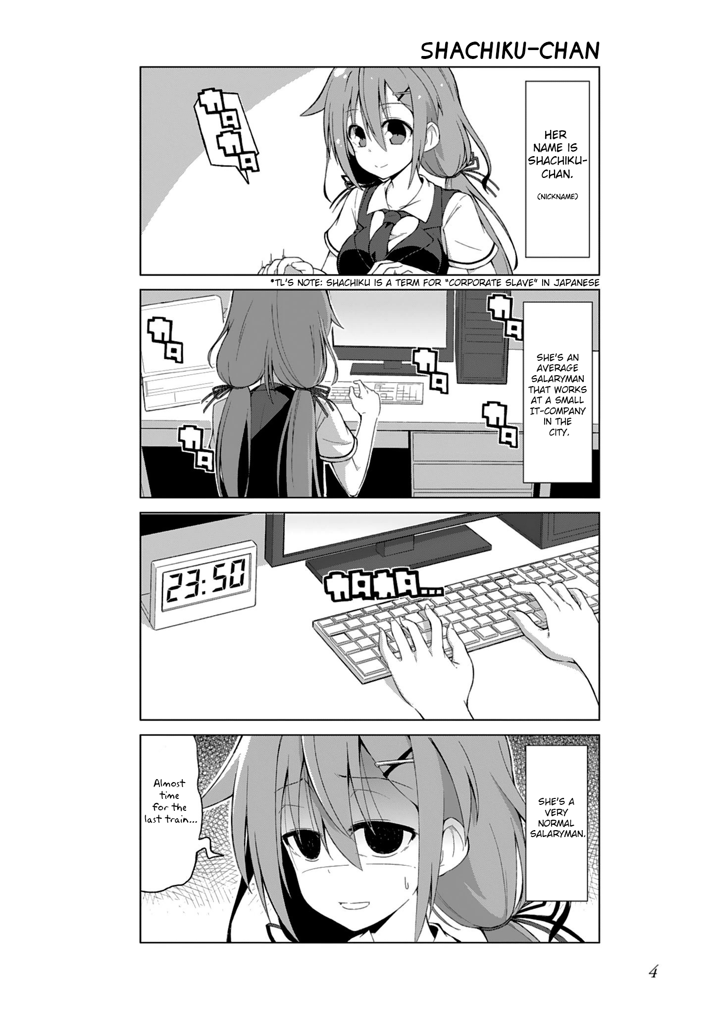 Ikinokore! Shachiku-chan 第6页
