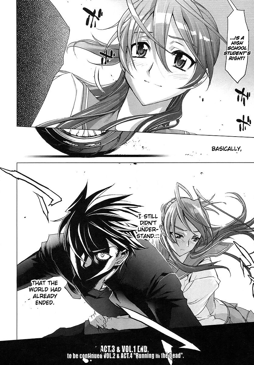 Highschool of the Dead Escape From The Dead 第28页